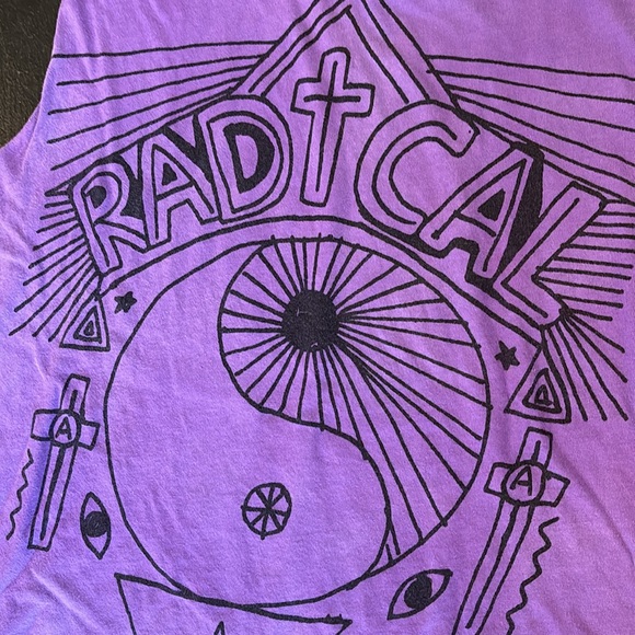 Truly Madly Deeply • Purple RADICAL Punk Tank ☯️ - Picture 2 of 4